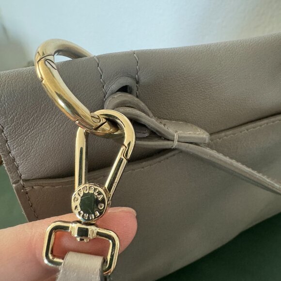 Furla Leather Bag with Pink Flower - Picture 6 of 12